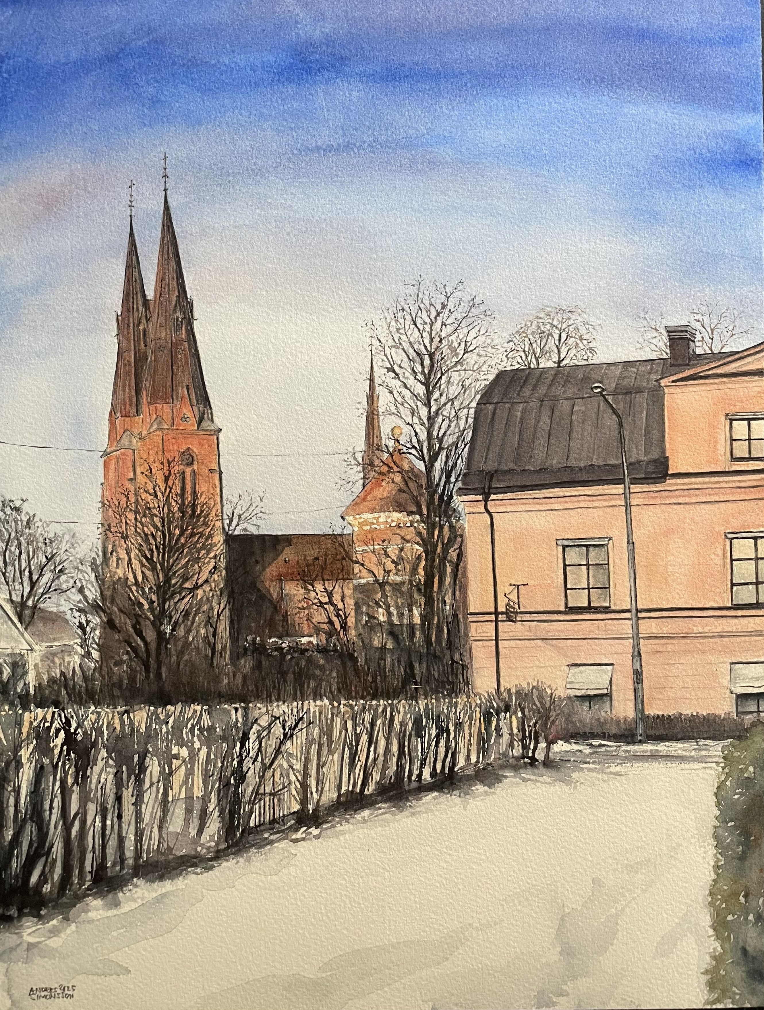 Akvarellmålning