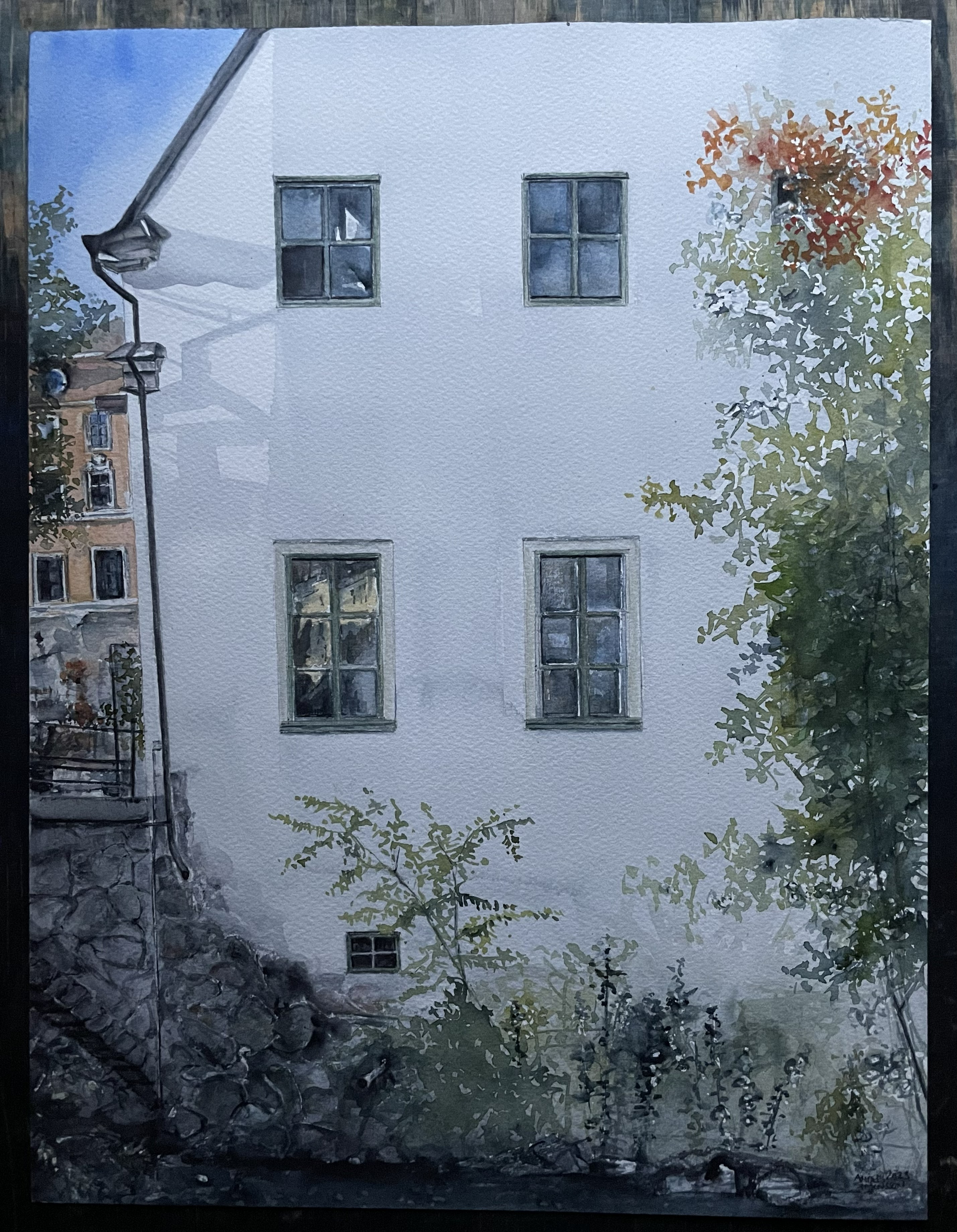 Akvarellmålning